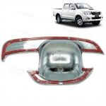 เบ้าปีก เบ้ารองมือเปิด  ชุปโครเมี่ยม 2 ประตู ใส่โตโยต้า ไฮลัค วีโก้ Toyota Hilux vigo  vigo champ วีโก้แชม์ ส่งฟรี ems